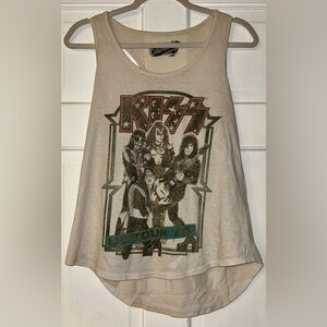 Old Navy Collectibles KISS Loose Racerback Faded Tank Top Women